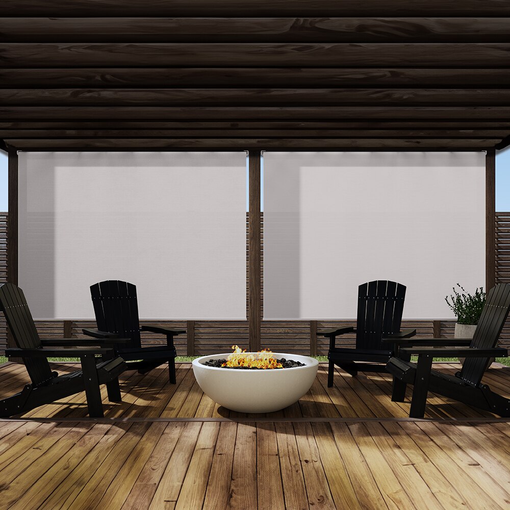 American Blinds: Basic Outdoor Solar Shades